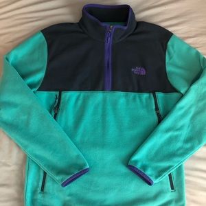 The North Face men’s glacier alpine 1/4 zip